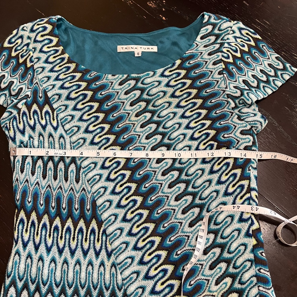 Trina Turk Moesha dress size 6 - Picture 7 of 9